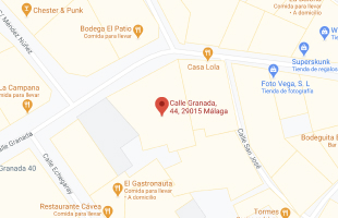 C/ Granada, 44, 3º D, 29015 Málaga