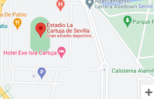 Estadio Olímpico de la Cartuja. Puerta A. Isla de la Cartuja, 41092 Sevilla